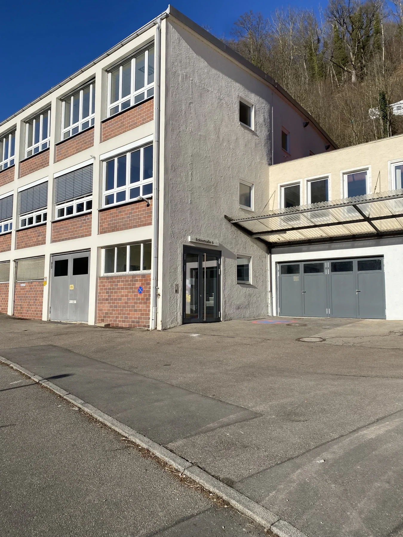Außenansicht Gebäude Eckisstraße 6, zukünftiges Gartenschau-Büro