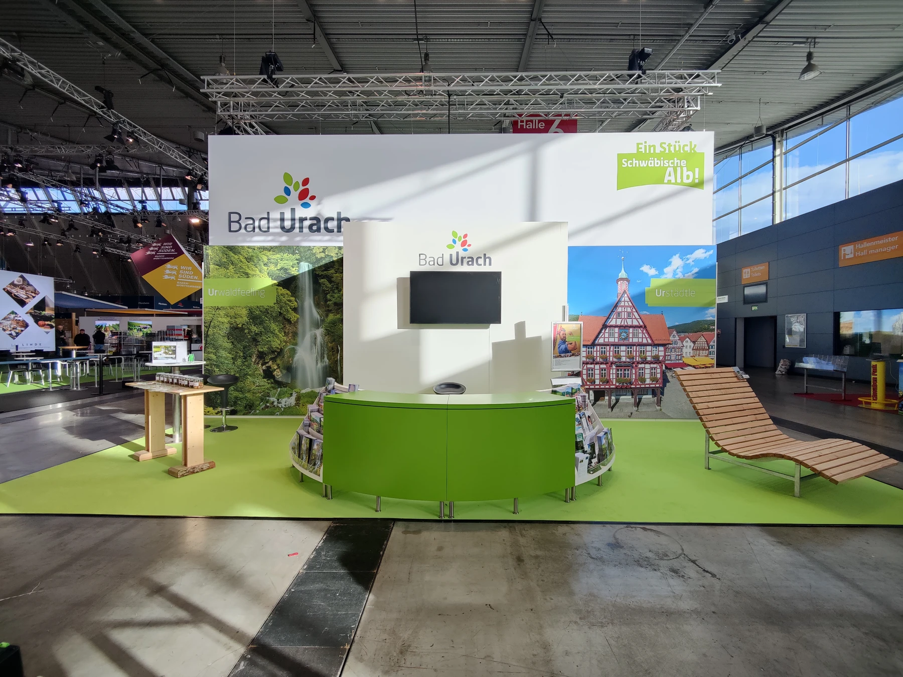 Messestand Bad Urach Tourismus 2025