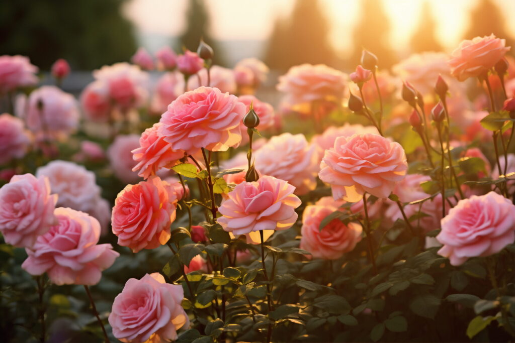 Der Erlebnisbereich Ermswiesen empfängt seine Gäste mit dem Rosengarten und vielen weiteren Beiträgen