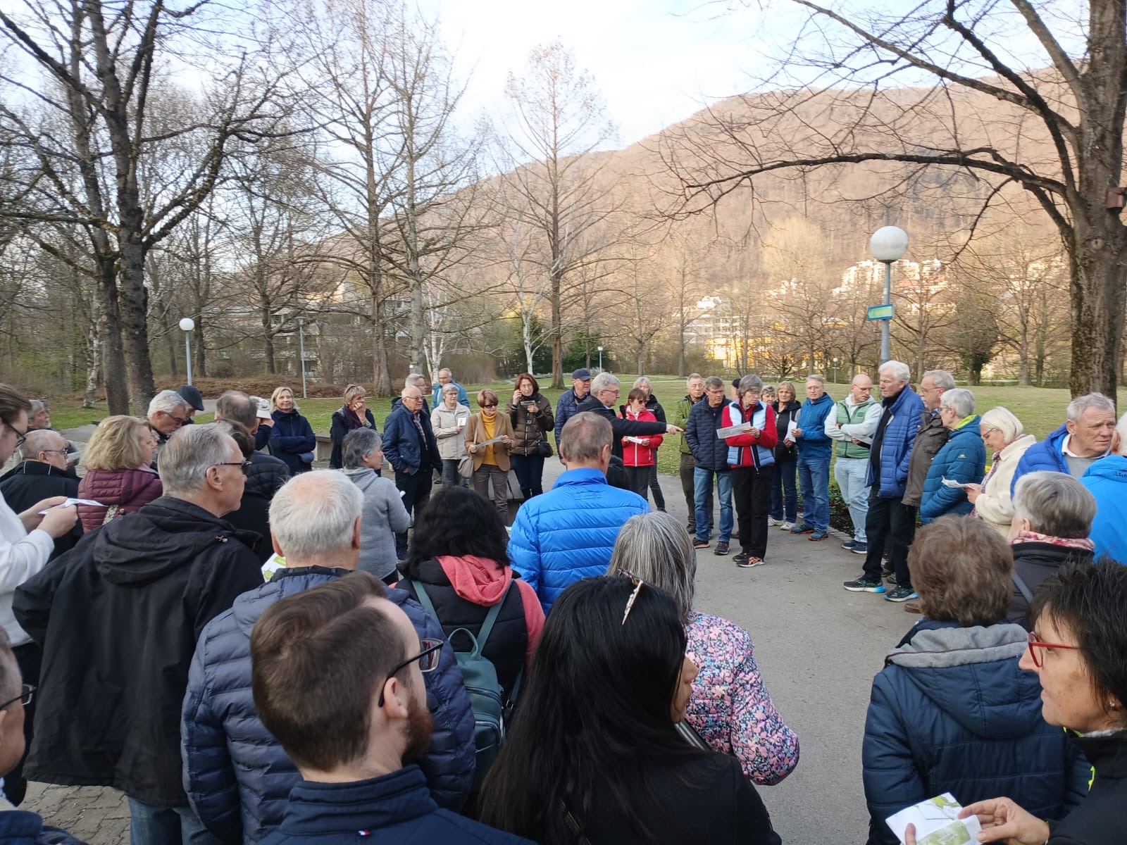 Bürgerspaziergang im Kurpark